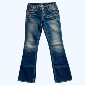 Silver Aiko Bootcut Jeans Size 30x33